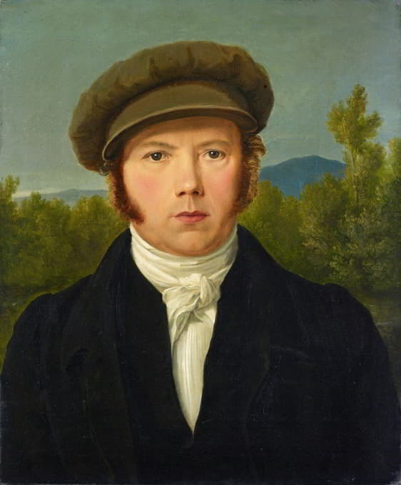 艺术家兄弟海因里希·米维尔·克鲁格的肖像