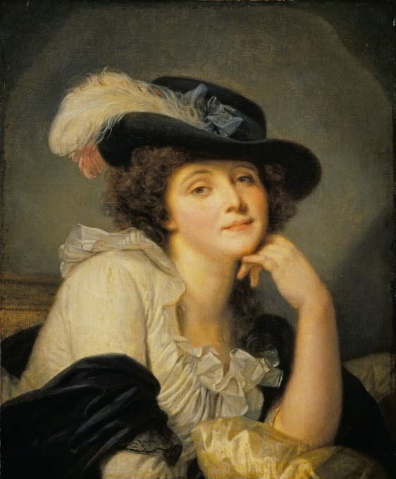 Jean-Baptiste Greuze - Portrait of a Woman