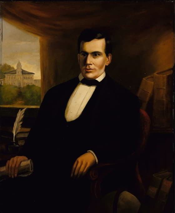 Robert S. Duncanson - Portrait of Freeman Cary