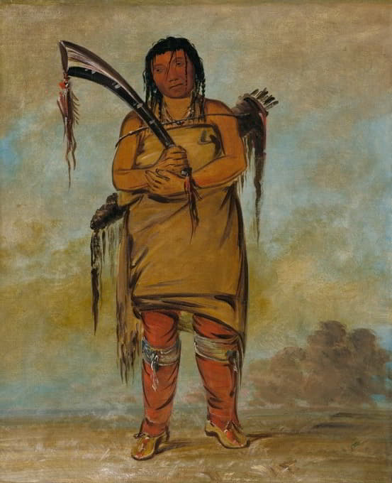 George Catlin - Wáh-Chees, a Brave