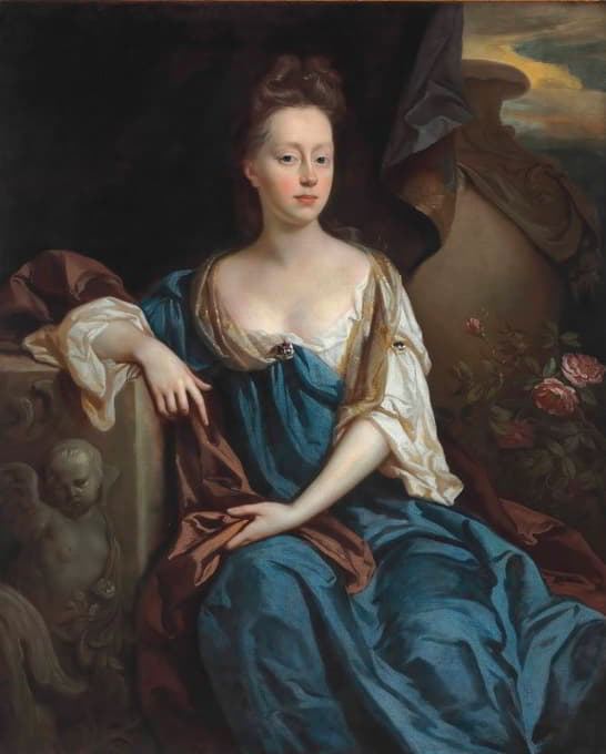 布朗洛夫人安妮·谢拉德的肖像（1659-1721）