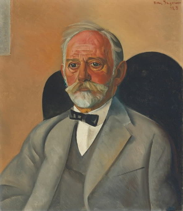 Boris Grigoriev - Portrait Of A Gentleman