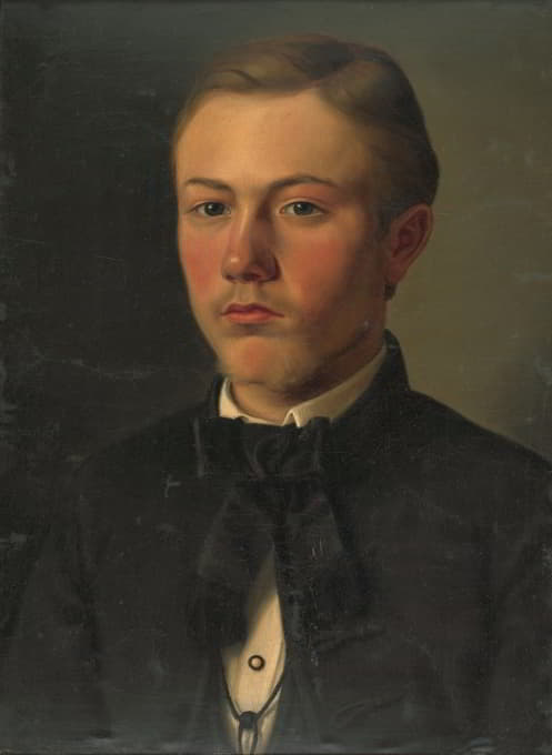 Gyula Benczúr - Portrait of Gejz Bencúr
