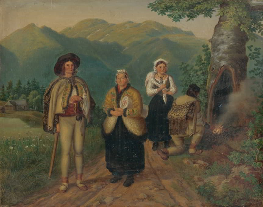 Peter Michal Bohúň - On the Road (Linen Makers)