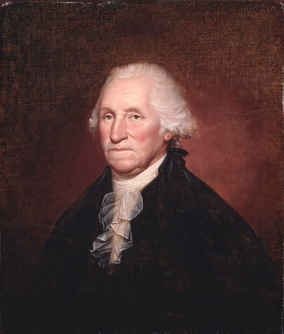 乔治·华盛顿（加兹登·莫里斯·克拉克肖像）