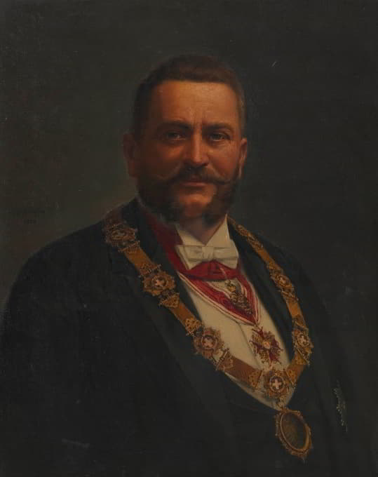 Adolf Mayerhofer - Josef Strobach (1. Vizebürgermeister)