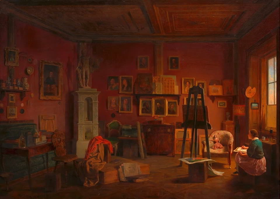 Eduard Ritter - Atelier des Malers Eduard Ritter