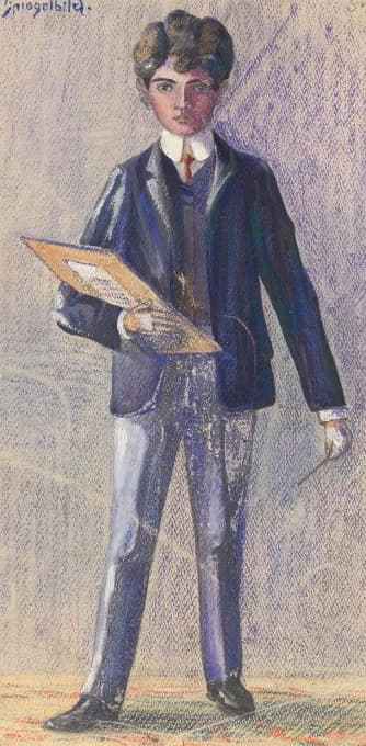 Egon Schiele - Spiegelbild