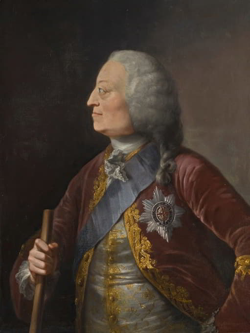 Thomas Worlidge - Portrait Of George II
