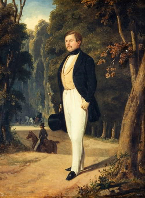 奥古斯丁·格里西尔肖像（1791-1865），武器大师