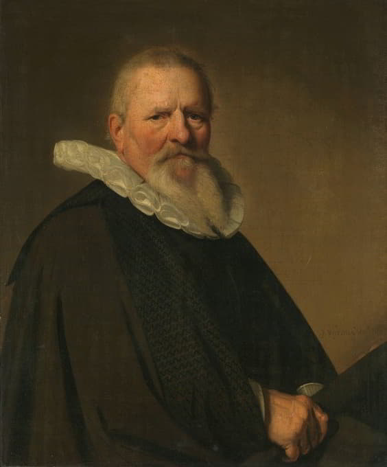 Johannes Cornelisz Verspronck - Pieter Jacobsz Schout (1570-1645), Burgomaster of Haarlem