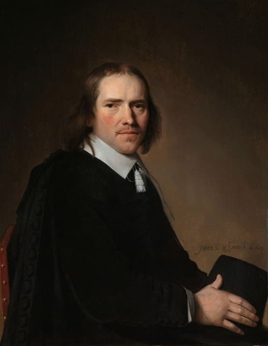 Johannes Cornelisz Verspronck - Portrait of Dirck, Johannes, or Jacobus Wallis