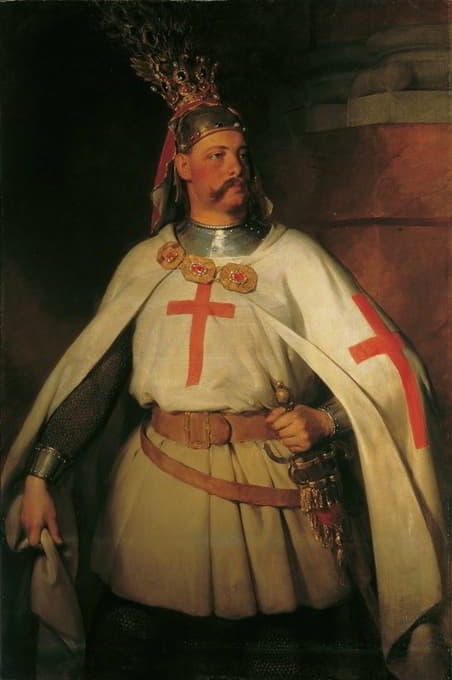 利奥波德大公作为十字军战士