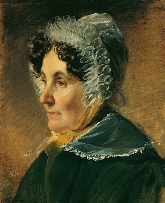 Theresia Amerling，这位艺术家的母亲