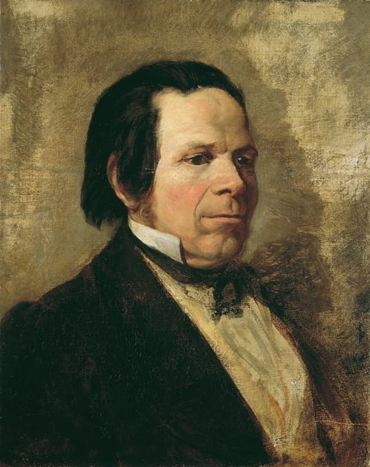 Josef Danhauser - Porträt eines Mannes