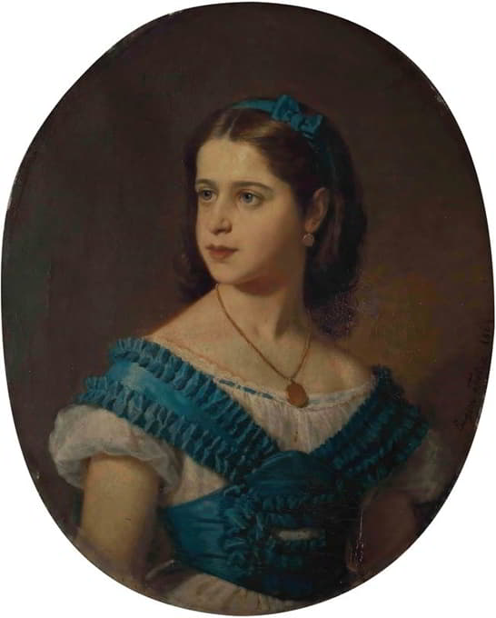 利昂·福尔德夫人的肖像，née Ephrussi