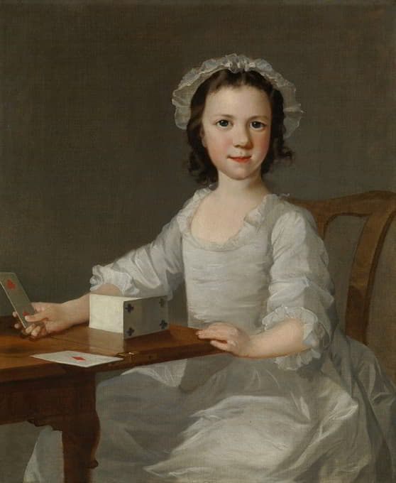 Thomas Frye - Girl Building a House of Cards