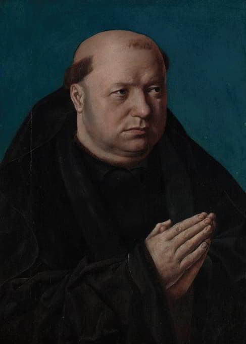 Anonymous - Portrait of a Monk in Prayer