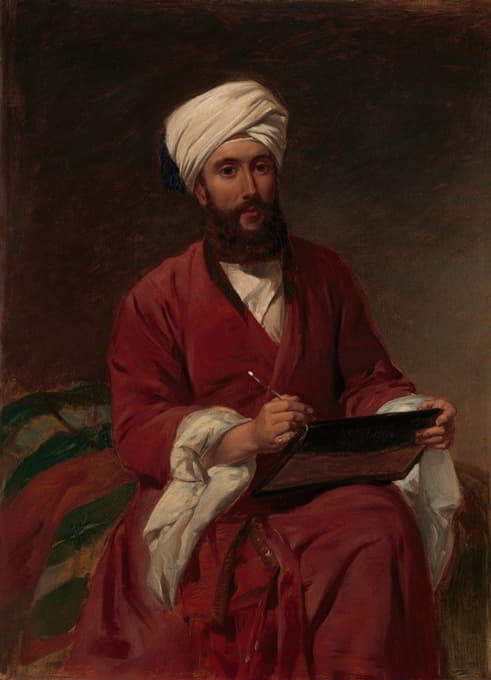 Frederick Goodall - William Edward Dighton (1822–1853) in Middle Eastern Dress