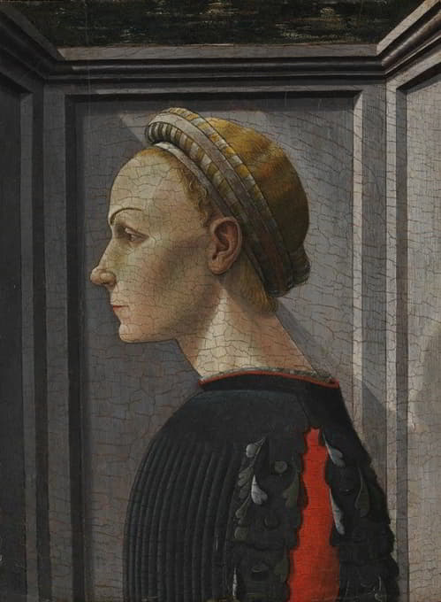 Giovanni di Francesco del Cervelliera - Portrait of a Woman