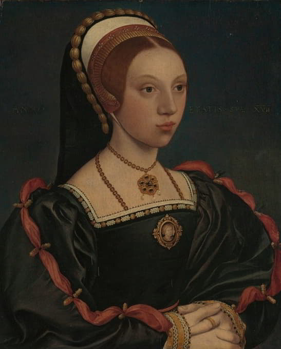 Workshop of Hans Holbein the Younger - Portrait of a Young Woman