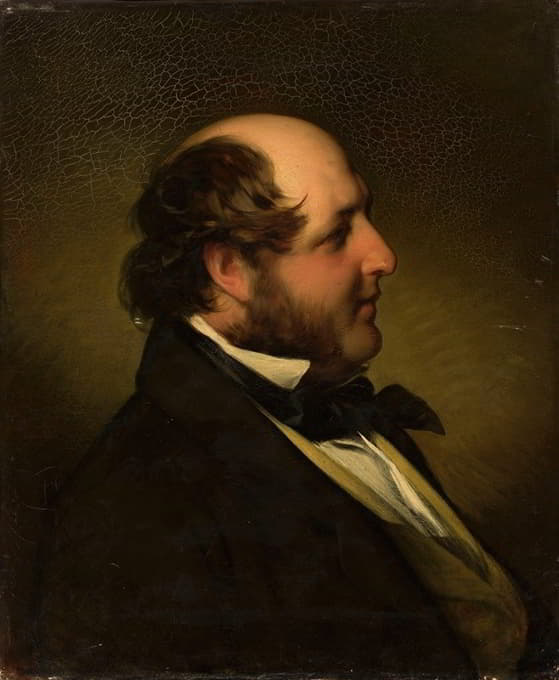 Friedrich von Amerling - Portrait of Władysław Branicki