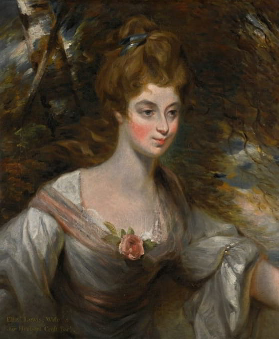 克罗夫特夫人伊丽莎白画像（1754-1815）