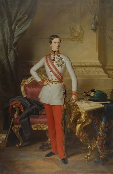 Anton Einsle - Emperor Franz Joseph I