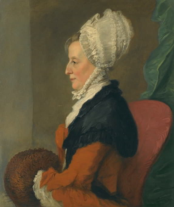 理查德·欧文·剑桥的妻子凯瑟琳的肖像（约1716-1806年）