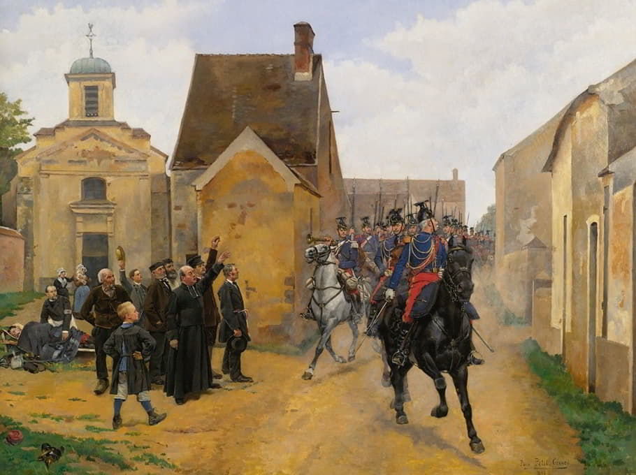 Pierre Petit-Gérard - The Regiment’s Triumphal Return