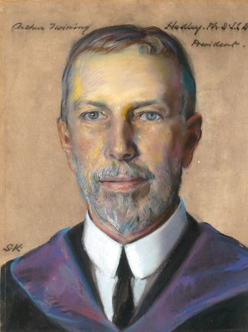 William Sergeant Kendall - Arthur T. Hadley; B.A. 1876, President of Yale Univ. 1899-1921