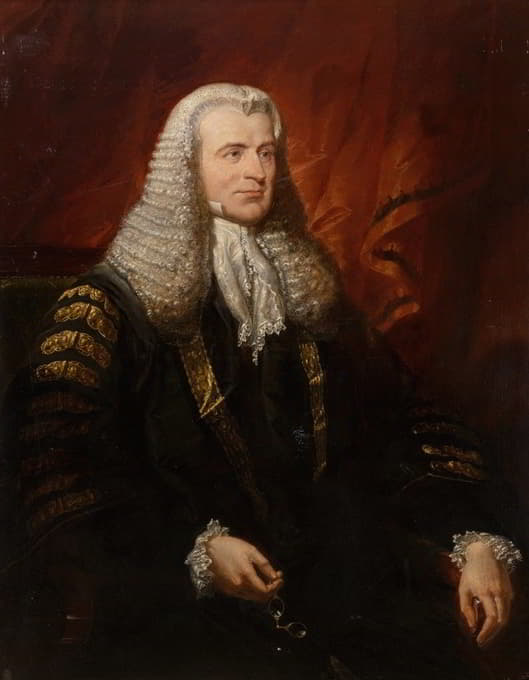 Jacob Thompson - Portrait of Lord Langdale