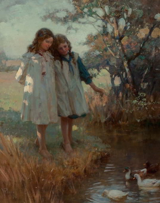 William Pratt - The duck pond