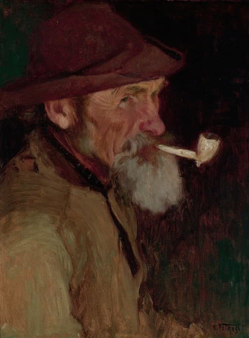 Edward Henry Potthast - A Maine Fisherman