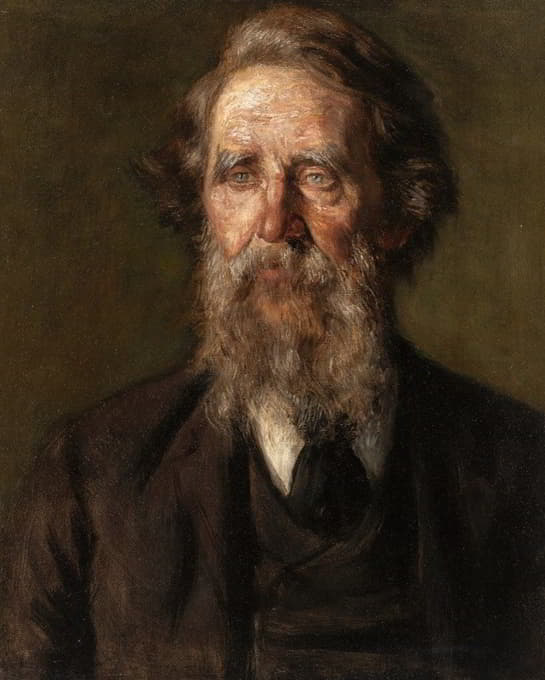 Frank Hector Tompkins - Portrait of an Elderly Bearded Man