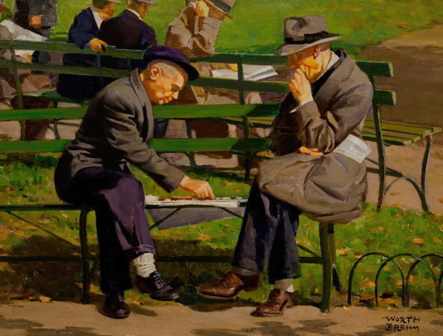 Worth Brehm - Checkers in the Park