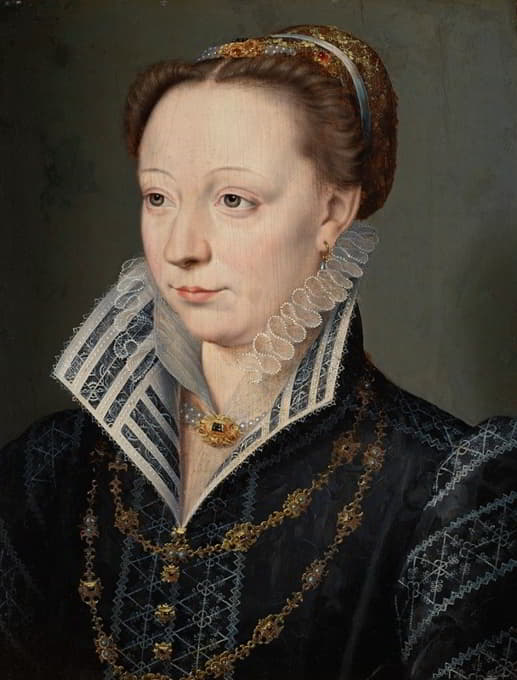 雷茨公爵夫人克劳德·凯瑟琳·德·克莱蒙特·托内尔的肖像（1543-1603）