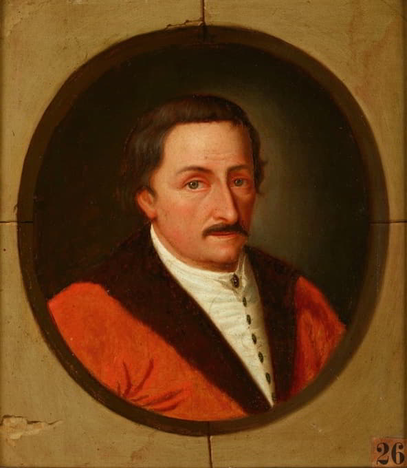 安德烈·马克西米利安·弗雷德罗的肖像（约1620-1678年），波多利亚的沃夫德
