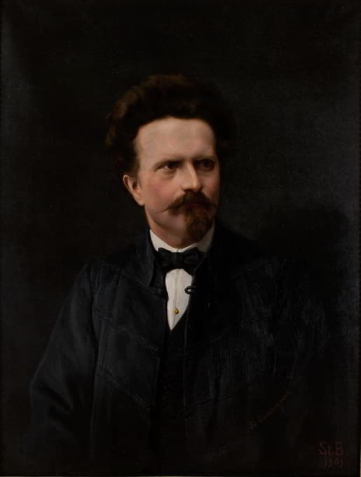 Stanisław Bieńkiewicz - Portrait of Walery Rzewuski