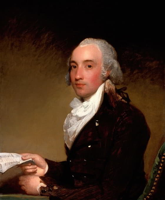 理查德·巴林顿，后来的巴林顿第四子爵的肖像