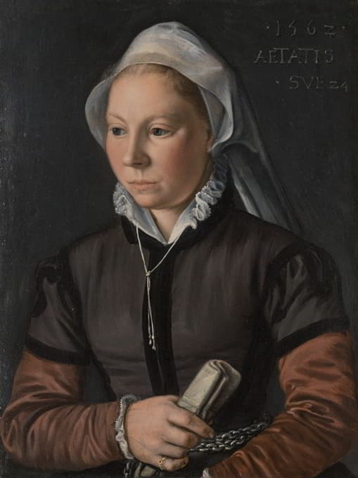 Joachim Beuckelaer - Portrait of a Young Woman