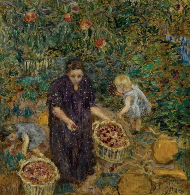 Pierre Bonnard - La Cueillette des fruits