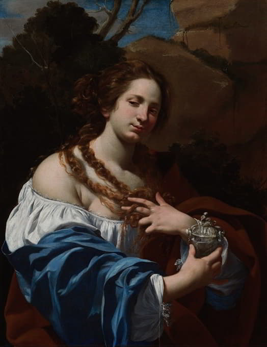 Simon Vouet - Virginia da Vezzo, the Artist’s Wife, as the Magdalen