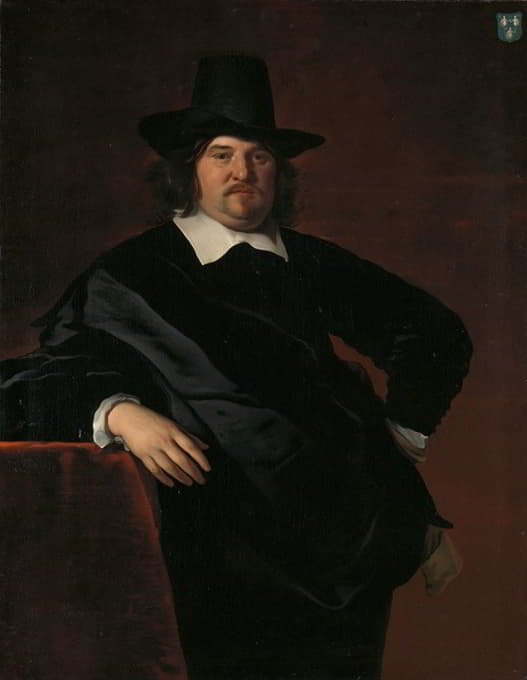 Abraham Lambertsz. van den Tempel - Abraham de Visscher (1605-67). Amsterdam merchant and director of the Dutch West India Company
