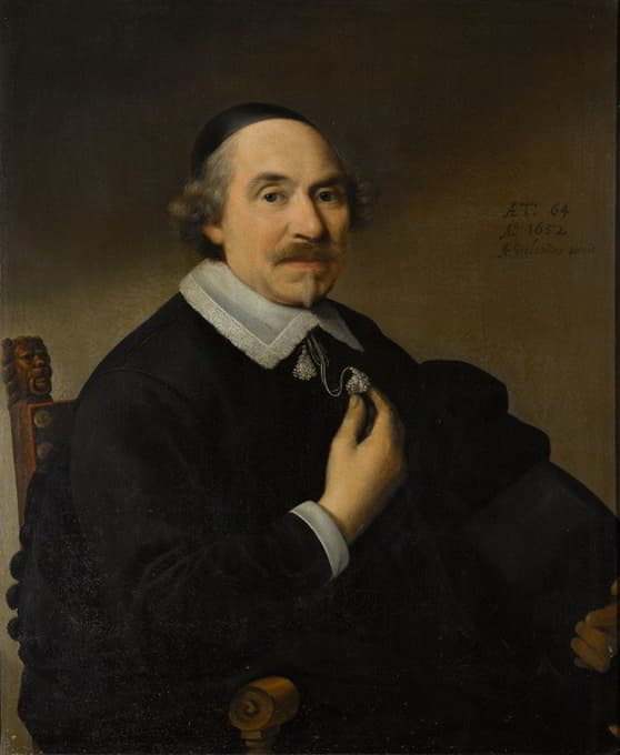一个人的肖像，可能是彼得·安托尼茨·范·布朗克霍斯特（1588-1661）