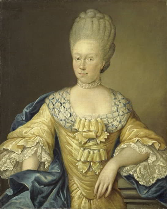 Adriana Johanna van Heusden，Johan Arnold Zoutman的妻子