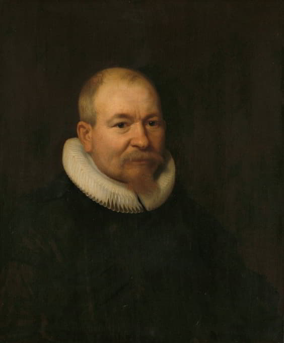 Bartholomeus van der Helst - Samuel van Lansbergen (d. 1669), Remonstrant Minister in Rotterdam