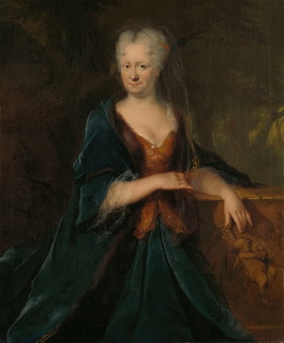 格瑞特·西希特曼的妻子路易斯·克里斯蒂娜·特里普的肖像