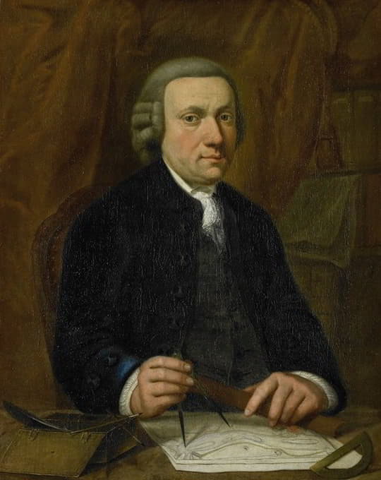 Cornelis Van Cuylenburgh II - Portrait of Barend Goudriaan Ariesz.