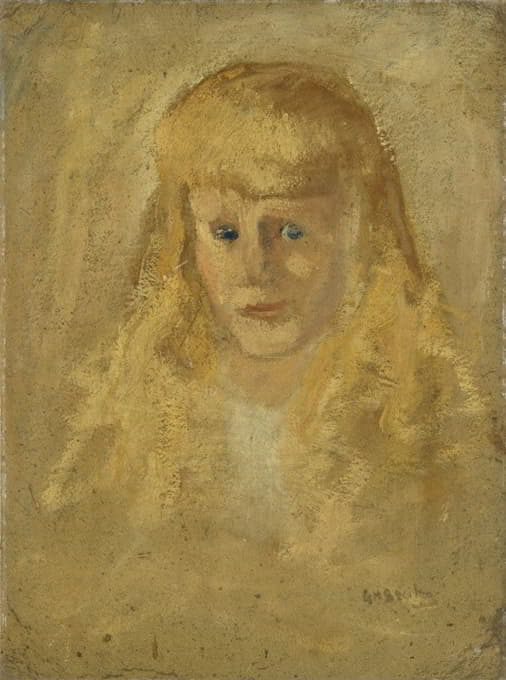 玛丽·安妮·亨丽特·布雷特纳（geb.1882-06-14），画家同父异母的妹妹